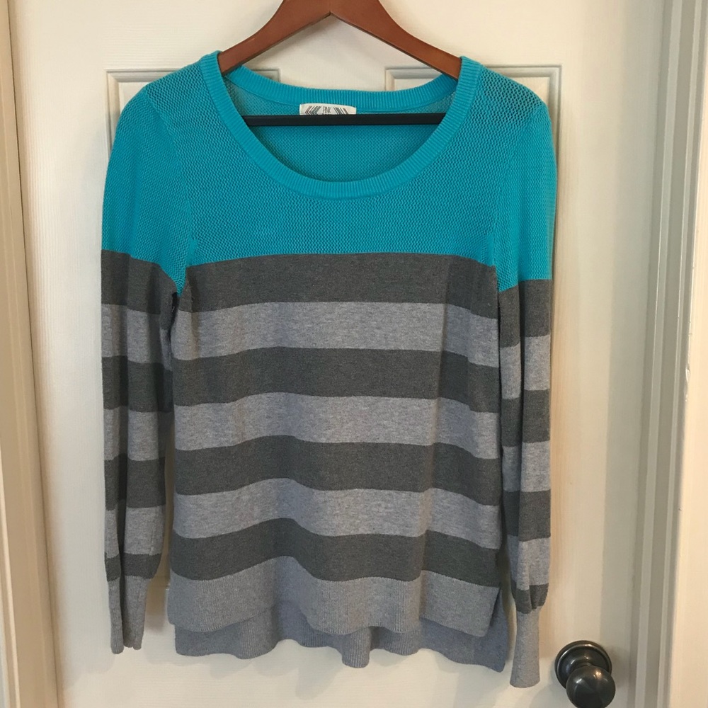 Pink Rose Women’s striped sweater